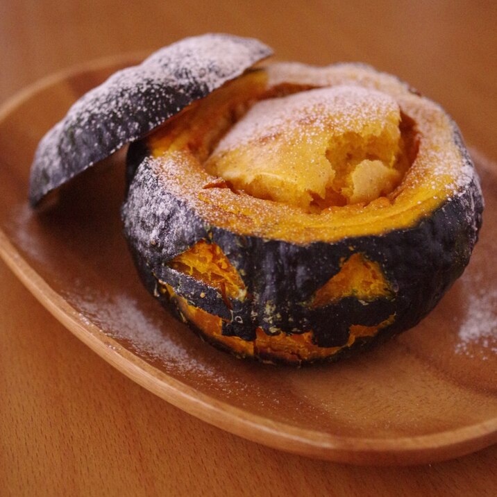 まるごとカボチャでジャック オ ランタンのケーキ レシピ 作り方 By めろんぱんママ めろんカフェ 楽天レシピ まるごとカボチャでジャック オ ランタンのケーキ レシピ 作り方 By めろんぱんママ めろんカフェ 楽天レシピ